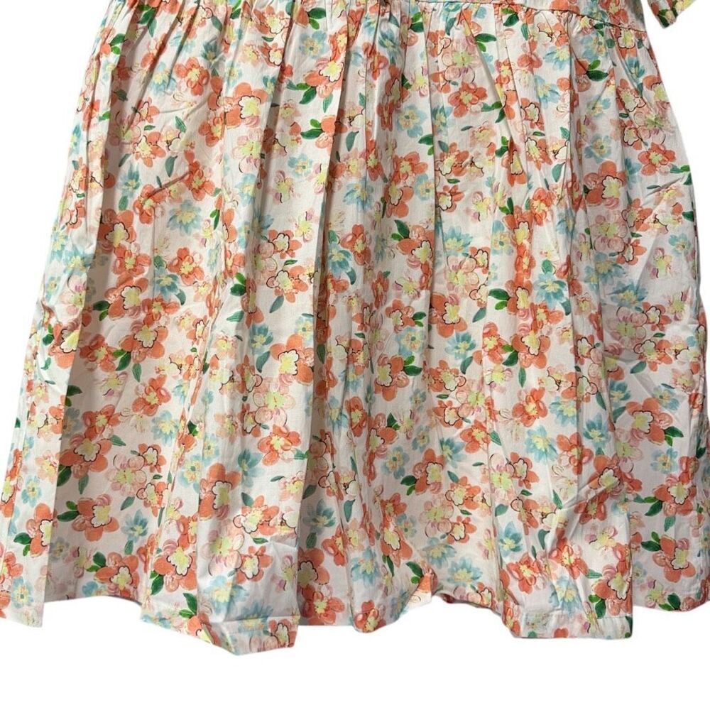 Floral Print Puff Sleeve Tie Front Mini Dress NWT  | Umgee - Picture 10 of 13